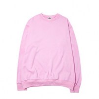 Однотонный классический свитшот фото