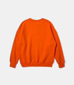 Обычный однотонный свитшот в ярких цветах фото