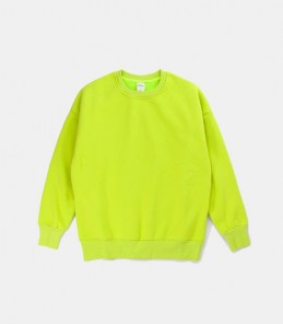 Обычный однотонный свитшот в ярких цветах фото