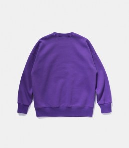 Обычный однотонный свитшот в ярких цветах фото