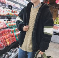 Теплая плюшевая кофта на бархатной подкладке фото