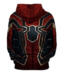 Толстовка с принтом человек паук 3D фото
