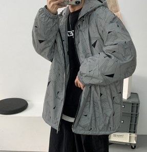 Свободная ветровка рефлективная - светоотражающая куртка фото