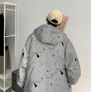 Свободная ветровка рефлективная - светоотражающая куртка фото