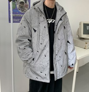 Свободная ветровка рефлективная - светоотражающая куртка фото