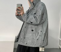 Свободная ветровка рефлективная - светоотражающая куртка фото