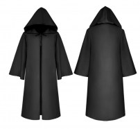 Мантия с длинными рукавами и капюшоном - плащ волшебника фото