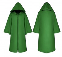 Мантия с длинными рукавами и капюшоном - плащ волшебника фото