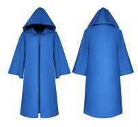 Мантия с длинными рукавами и капюшоном - плащ волшебника фото