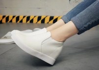 Женские слипоны на платформе недорого фото