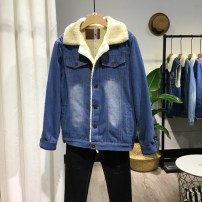 Джинсовая куртка мужская на шерстяной подкладке