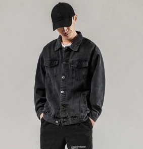 Классическая куртка джинсовая с фото рисунком на спине фото