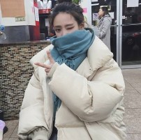 Куртка оверсайз женская объемная дутая фото