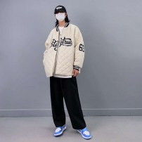 Стеганый бомбер американка теплая оверсайз фото