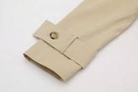 Трендовый тренч пиджак женский бежевый фото