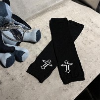 Митенки длинные с рисунком фото
