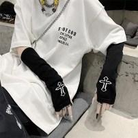 Митенки длинные с рисунком фото