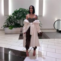 Зимние длинное плюшевое пальто шуба белое женское фото