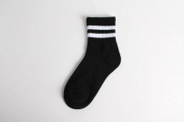 Носки с полосками - высокие фото