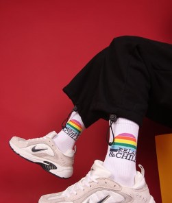 Носки с надписью Relax&Chill фото