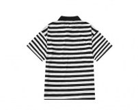 Полосатая футболка поло фото