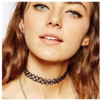 Чокер набор шея, браслет, кольцо фото