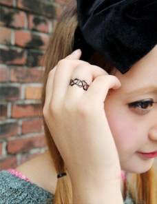 Чокер набор шея, браслет, кольцо фото