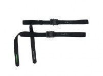 Тонкий ремень с светоотражающей надписью фото