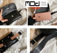 Ремень с сумкой портмоне фото