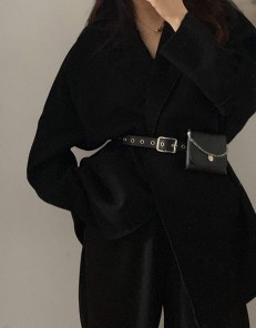 Съемная поясная сумка на ремне фото