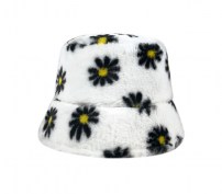 Панама теплая в ромашки фото