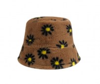 Панама теплая в ромашки фото