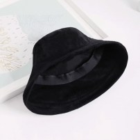 Женская черная вельветовая панама фото