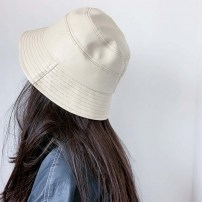 Женская кожаная панамка фото