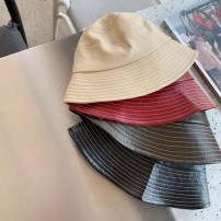 Женская кожаная панамка фото