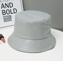 Двухсторонняя кожаная панама фото