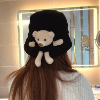 Панамка с плющевым мишкой фото