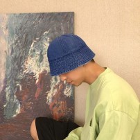 Классическая джинсовая панама фото