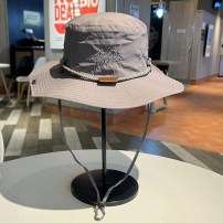 Большая туристическая панама широкая с шнурком фото