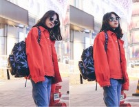 Черный рюкзак с коноплей фото