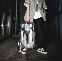 Прозрачный двойной рюкзак фото