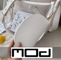 Женская сумка прозрачная + кошелек фото