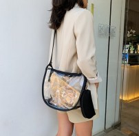 Женская сумка прозрачная + кошелек фото