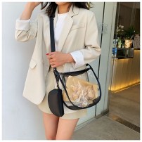 Женская сумка прозрачная + кошелек фото