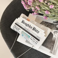 Необычный клатч - газета фото