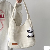 Женская большая сумка шопер на плечо - вельветовая фото