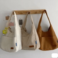 Женская большая сумка шопер на плечо - вельветовая фото