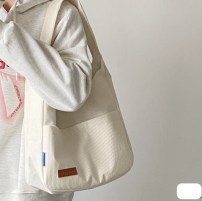 Женская большая сумка шопер на плечо - вельветовая фото