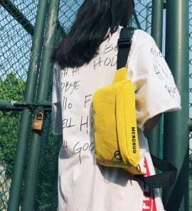 Спортивная небольшая сумка через плече фото