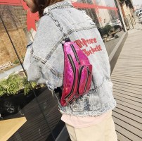 Стильная бананка на пояс фото